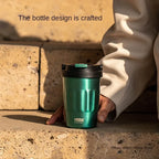 TYESO 400/500ml Stainless Steel Vacuum Flask – Insulated Coffee & Water Bottle