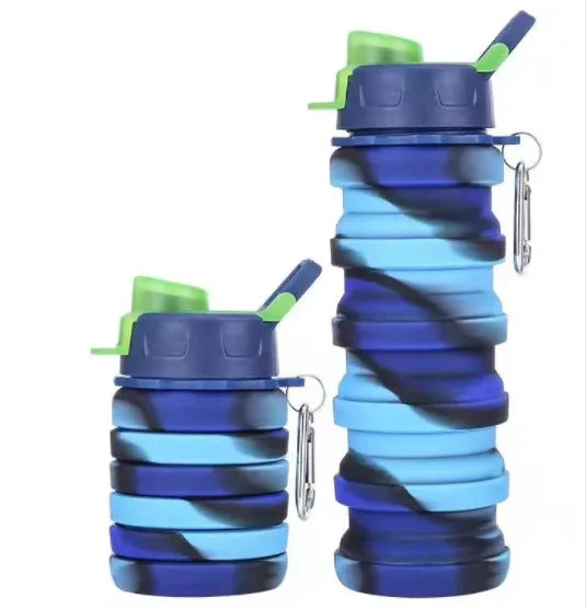 Collapsible Silicone Travel Cup with Hanging Hole