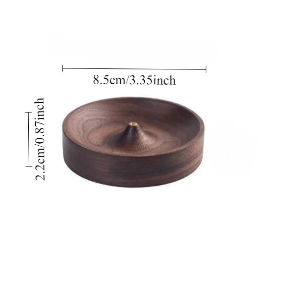 Solid Wood Incense Tray