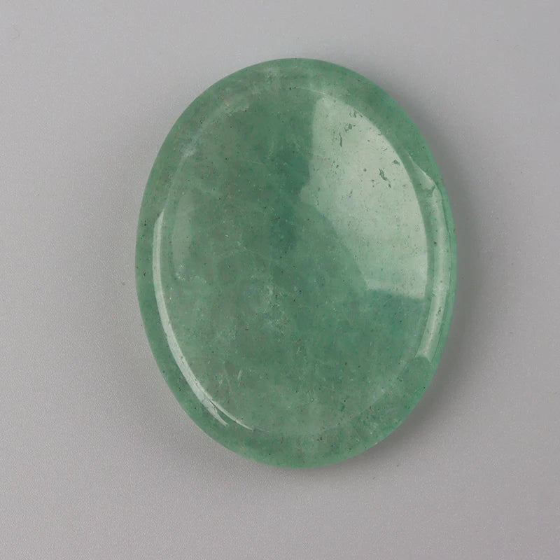 Natural Amethyst & Rose Quartz Worry Stone (Meditation & Relaxation)