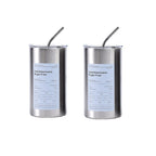 600ml Stainless Steel Insulated Coffee Mug with Straw