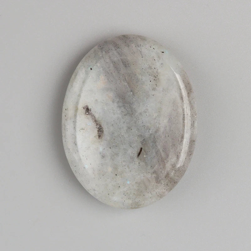 Natural Amethyst & Rose Quartz Worry Stone (Meditation & Relaxation)