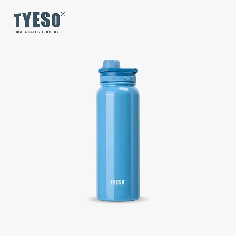 TYESO Stainless Steel Thermal Bottle – Insulated Sport Tumbler