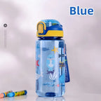 600ml Kids' Leakproof Water Bottle (Dinosaur)