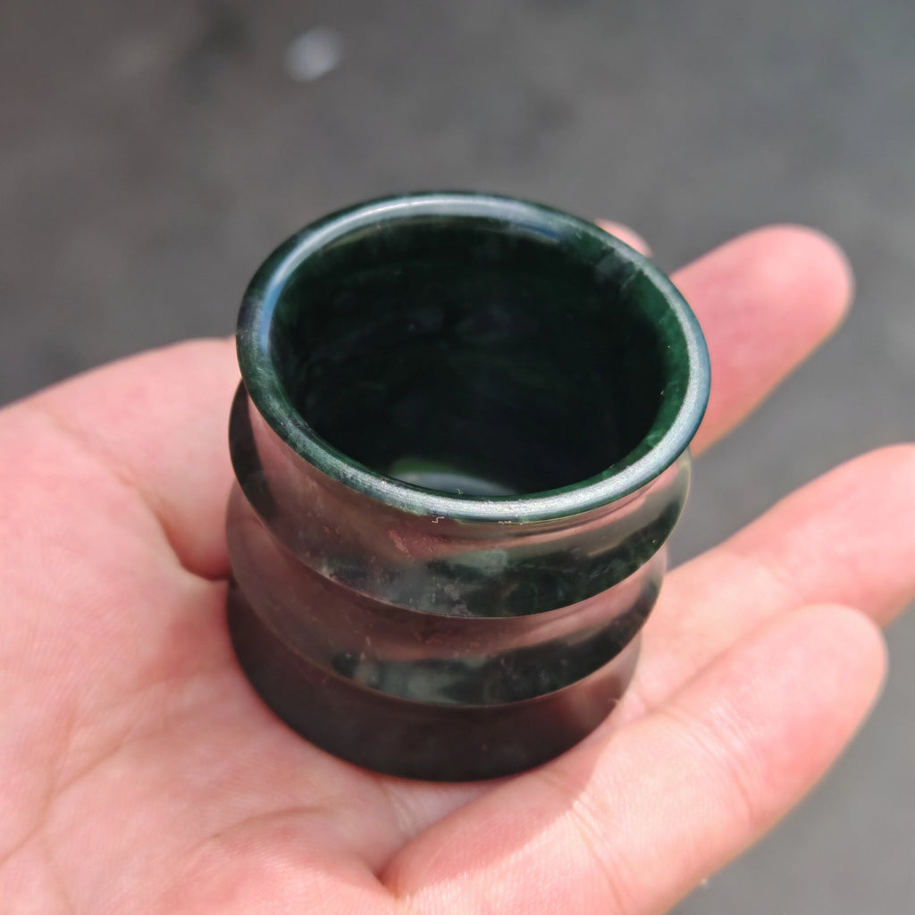 Natural Jade & Stone Master Teacups