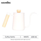 304 Stainless Steel 600ml Gooseneck Pour-Over Kettle