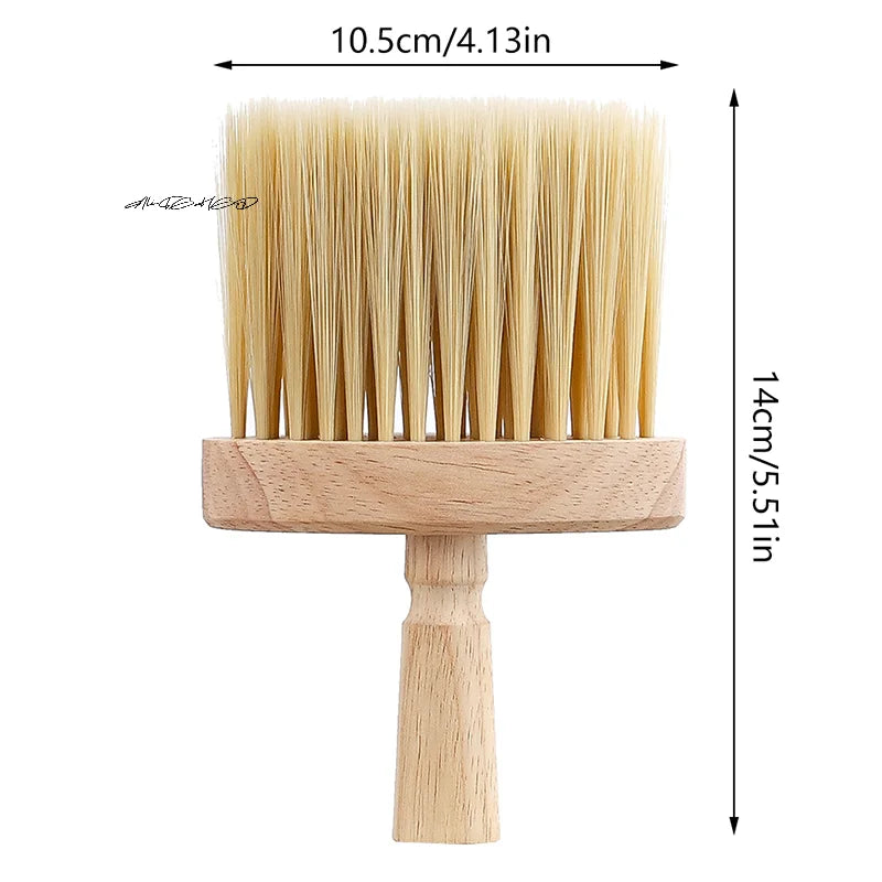 Wooden Coffee Grinder Dusting Brush