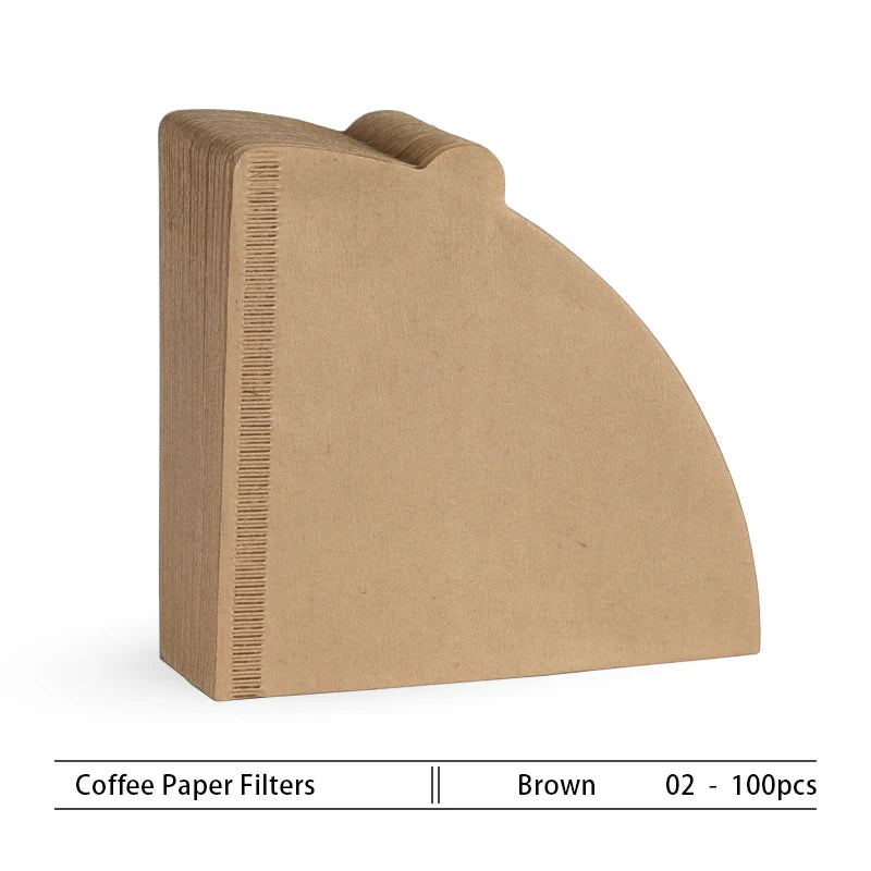 Natural 02 Cone Coffee Filters (2-4 Cup)