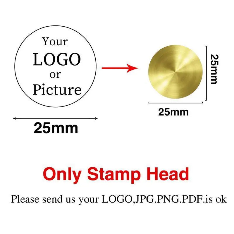 Custom Personalized Logo Metal Stamps