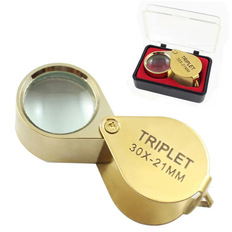 Jeweler's 30x Triplet Loupe