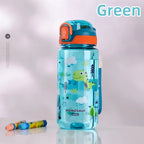 600ml Kids' Leakproof Water Bottle (Dinosaur)