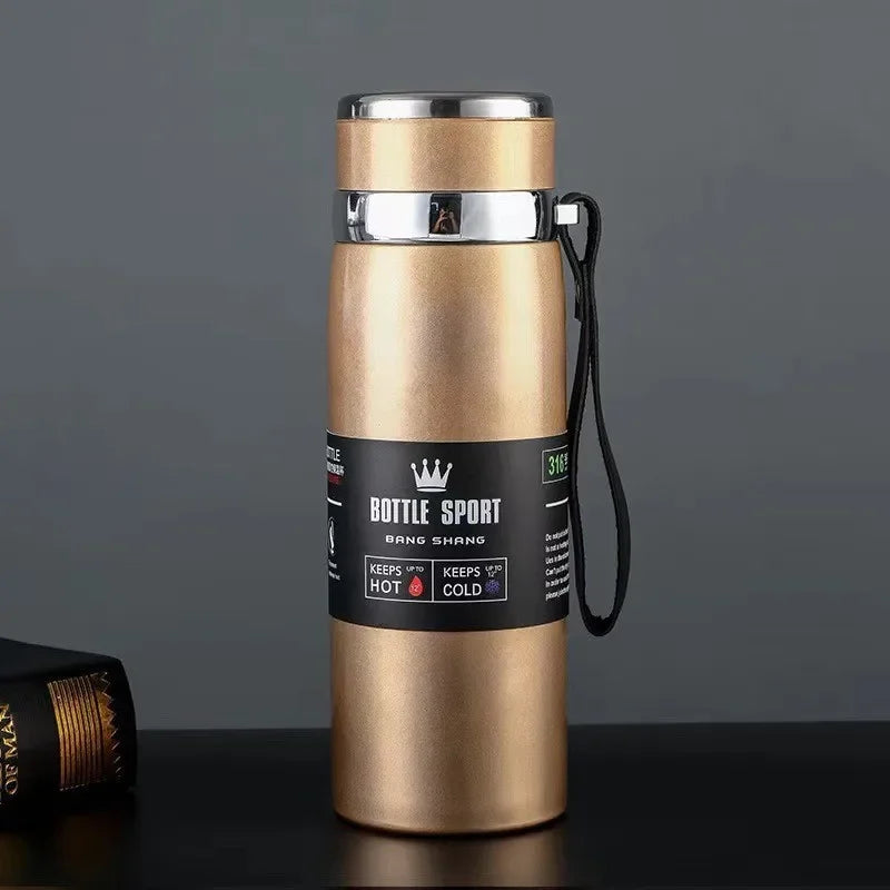 1000ml Stainless Steel Vacuum Flask – Insulated Thermal Water Bottle
