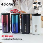400ml Stainless Steel Coffee Thermos – Portable Insulated Travel Mug