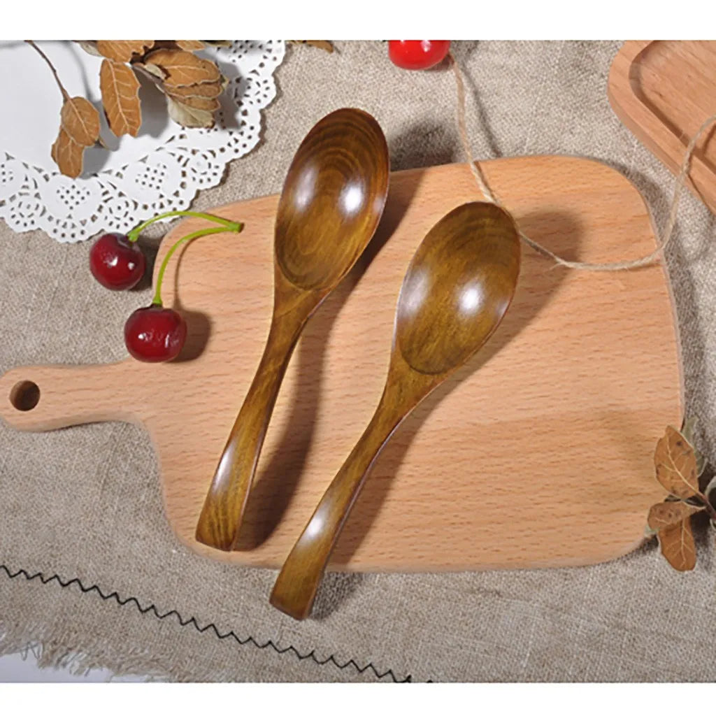 Natural Bamboo Spoon & Fork – Eco-Friendly Kitchen Utensils
