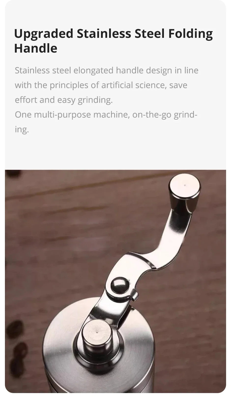 Portable Manual Coffee Grinder