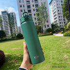 TYESO 600/750ML Stainless Steel Thermos Bottle with Straw – Insulated Sports Mug