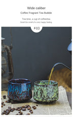 Reactive Glaze Ceramic Espresso & Tea Mug (170ml)