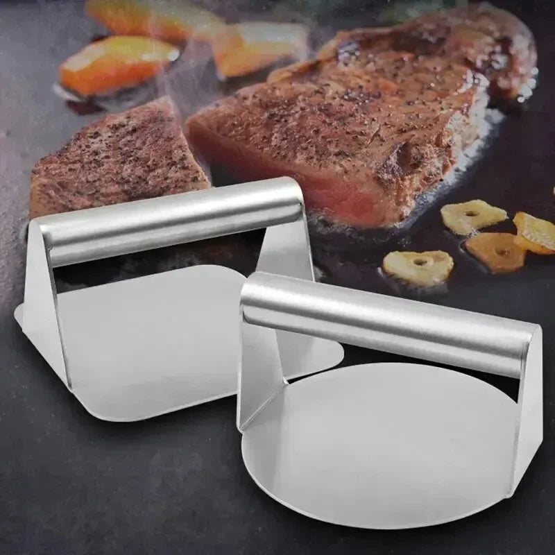 Stainless Steel Hamburger Press / Meat Patty Maker