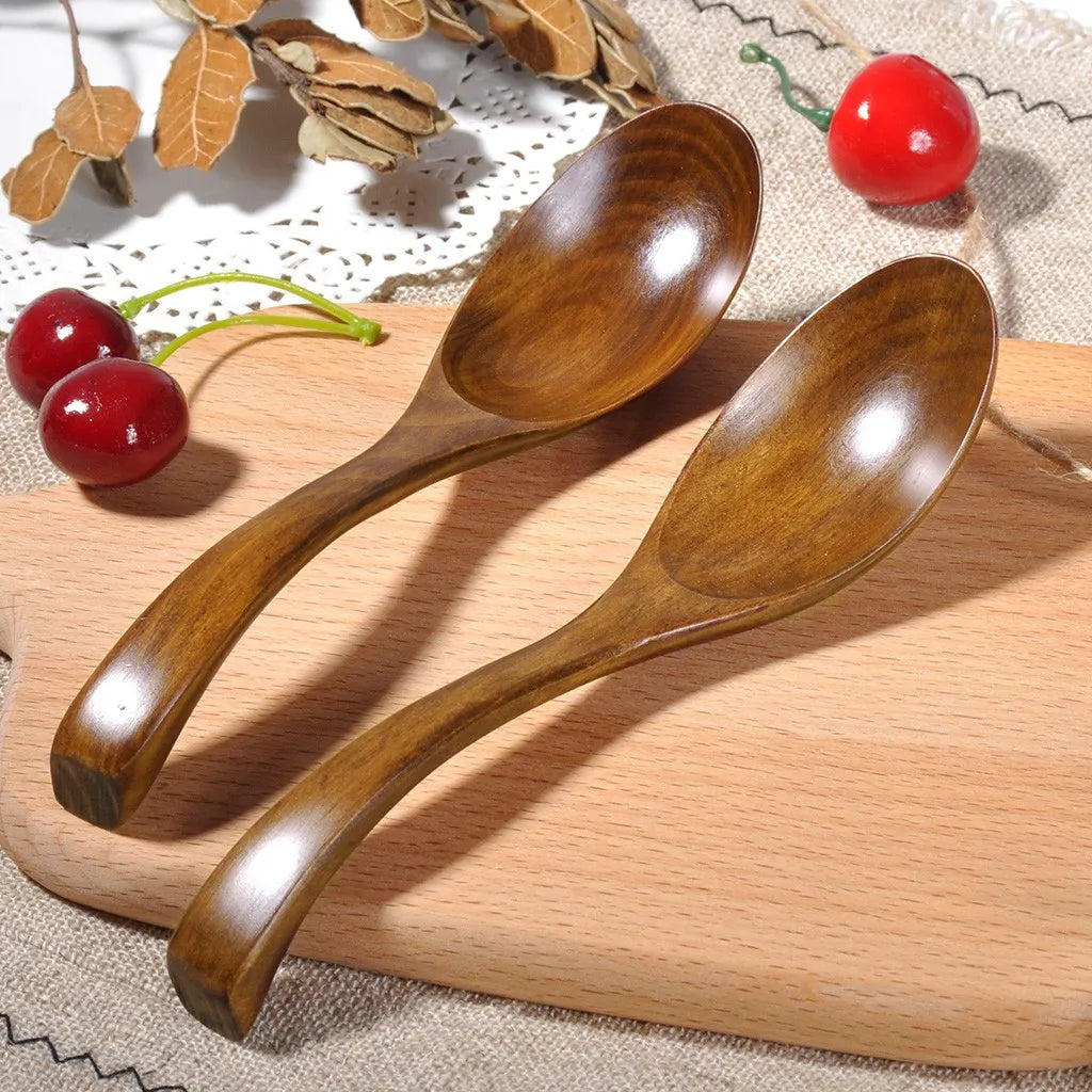 Natural Bamboo Spoon & Fork – Eco-Friendly Kitchen Utensils