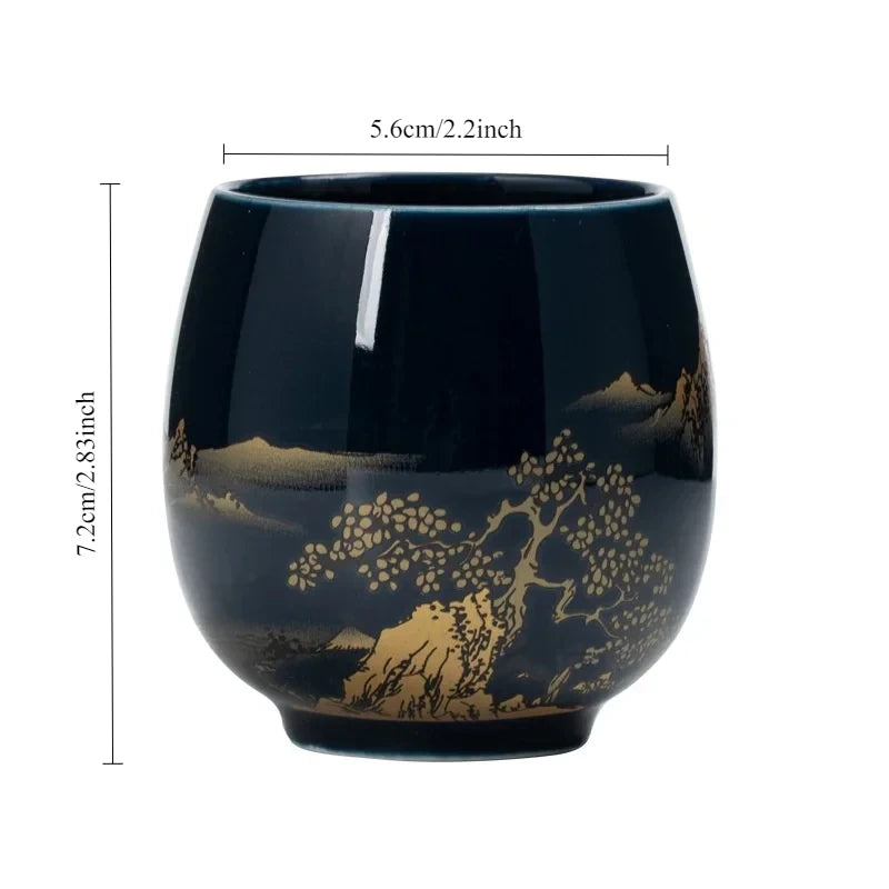 Jilan Ceramic Master Teacup (Japanese-Style, 180ml)