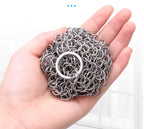 3-Pack Stainless Steel Kitchen Scrubber – Reusable Rust & Pot Cleaner