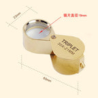 Jeweler's 30x Triplet Loupe
