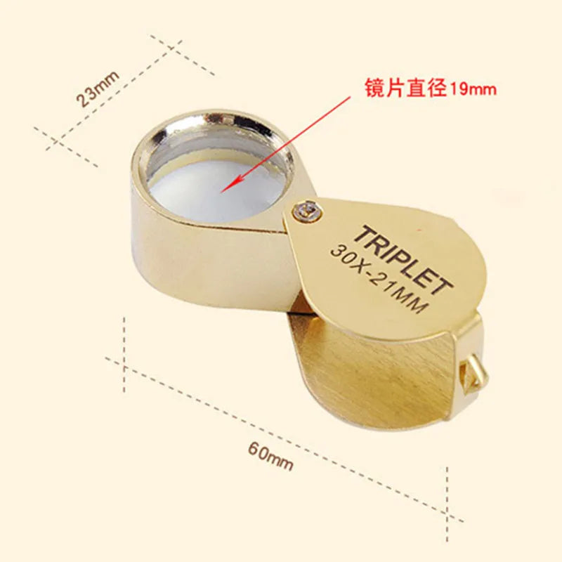 Jeweler's 30x Triplet Loupe