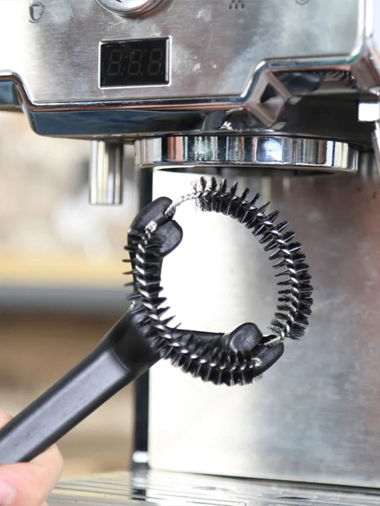 Removable Group Head Cleaning Brush.