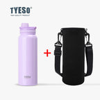 TYESO Stainless Steel Thermal Bottle – Insulated Sport Tumbler
