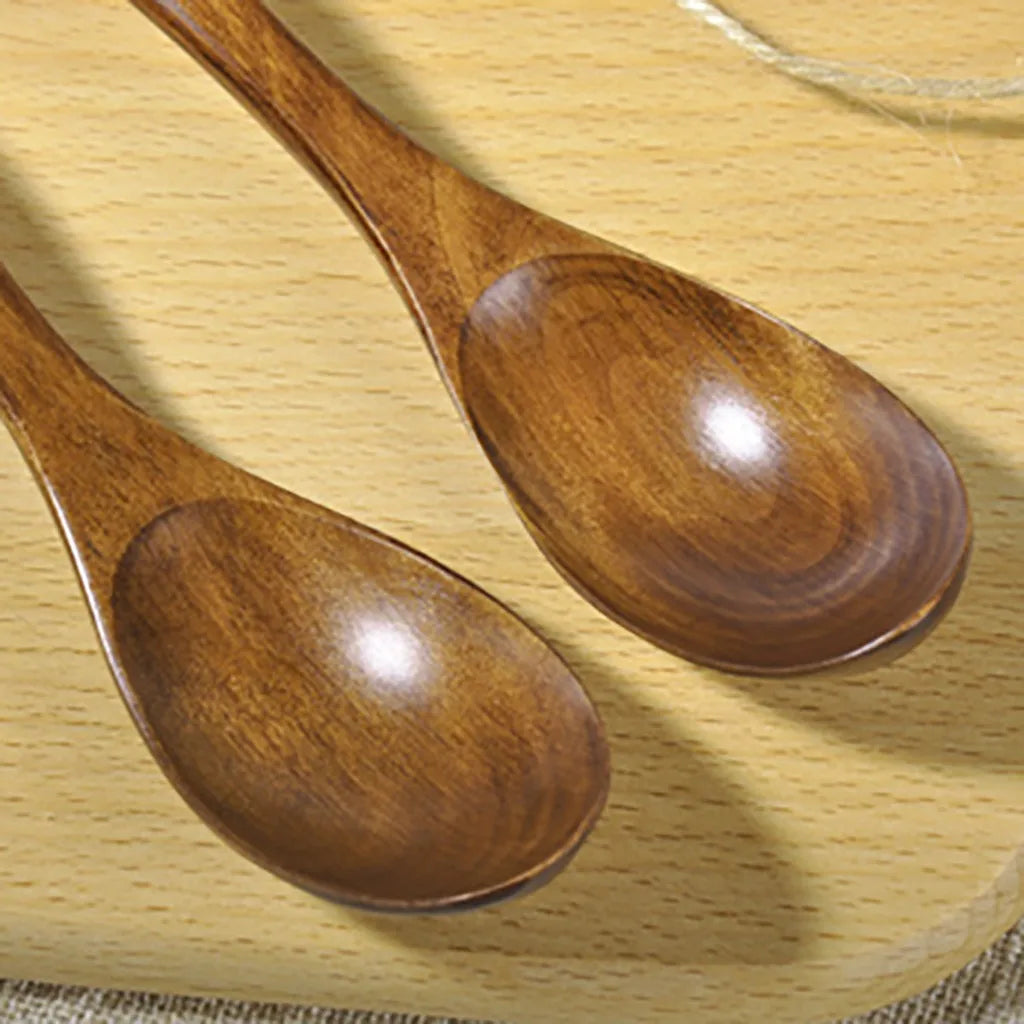 Natural Bamboo Spoon & Fork – Eco-Friendly Kitchen Utensils