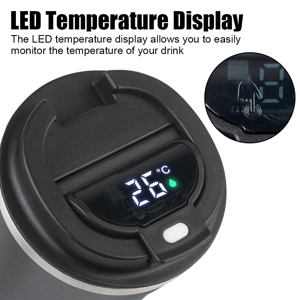 380/510ML Leak-Proof Stainless Steel Travel Coffee Thermos Mug