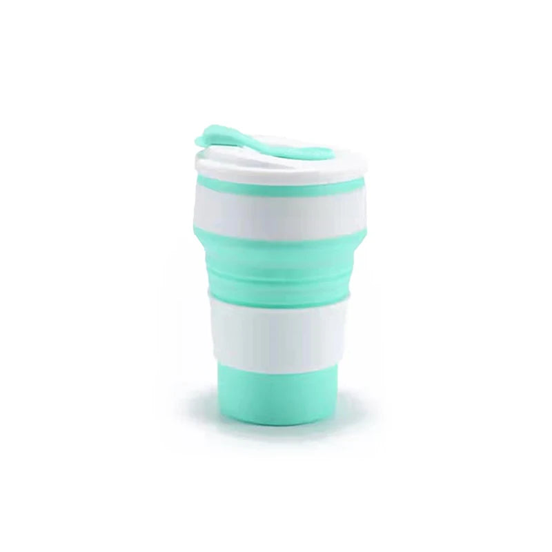Portable Collapsible Silicone Travel Cups (350ml & 500ml)