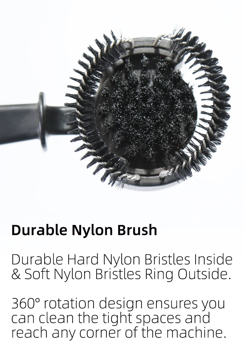 Removable Group Head Cleaning Brush.