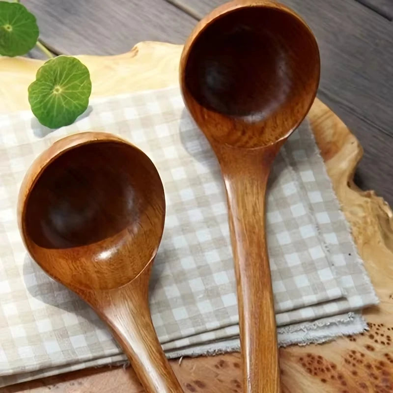 Daily Use Wooden Soup Ladle
