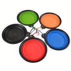 Portable Silicone Folding Dog Bowl for Travel