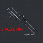 11-Piece Bottle Cleaning Brush Set – Reusable Nylon & Stainless Steel Tools