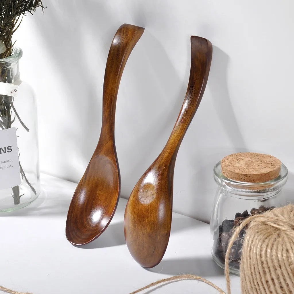 Natural Bamboo Spoon & Fork – Eco-Friendly Kitchen Utensils