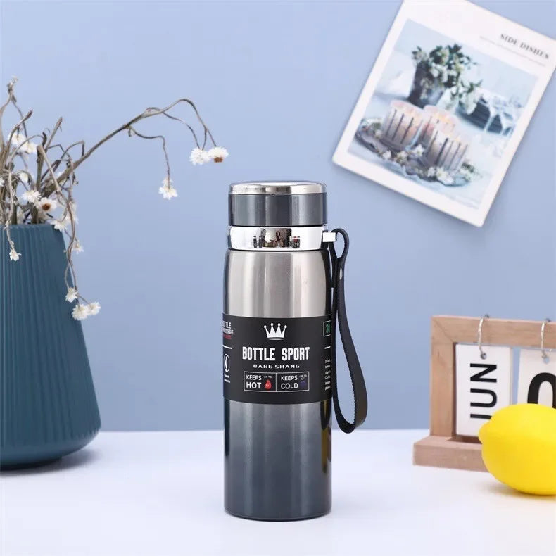 1000ml Stainless Steel Vacuum Flask – Insulated Thermal Water Bottle