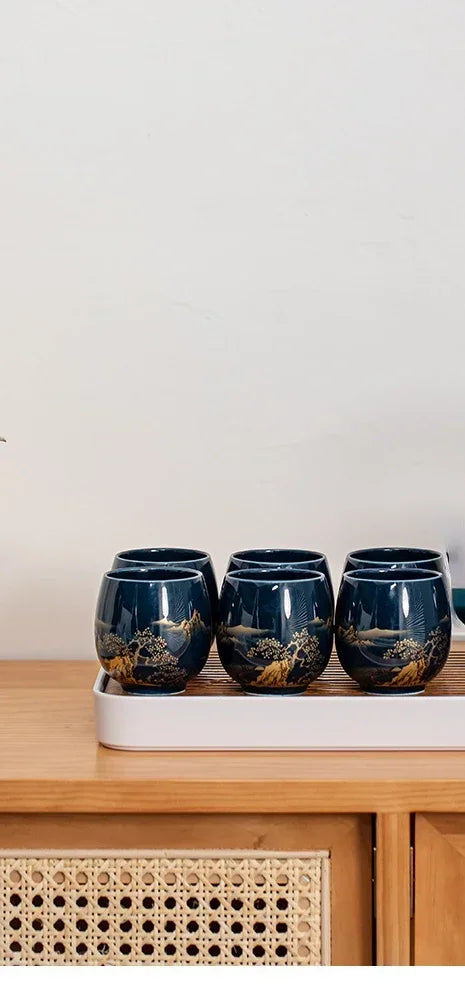 Jilan Ceramic Master Teacup (Japanese-Style, 180ml)