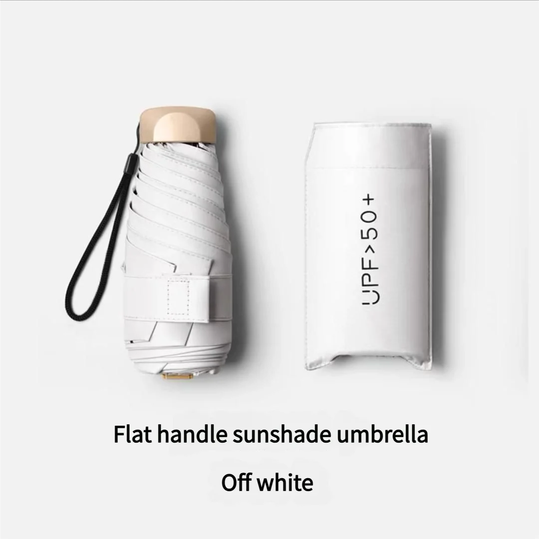 Mini Folding Umbrella – Pocket-Sized UV & Rain Protection