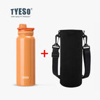 TYESO Stainless Steel Thermal Bottle – Insulated Sport Tumbler