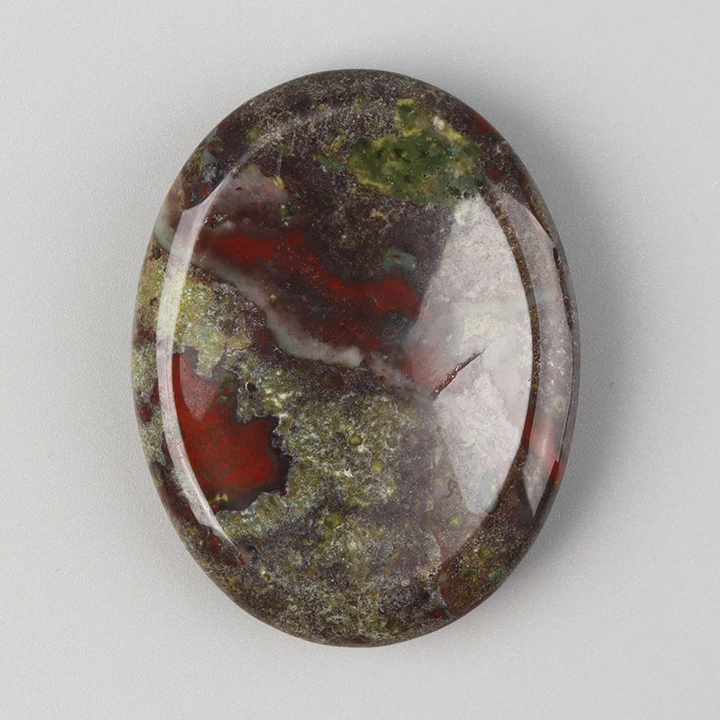 Natural Amethyst & Rose Quartz Worry Stone (Meditation & Relaxation)