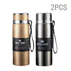1000ml Stainless Steel Vacuum Flask – Insulated Thermal Water Bottle