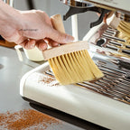 Wooden Coffee Grinder Dusting Brush