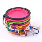 Portable Silicone Folding Dog Bowl for Travel
