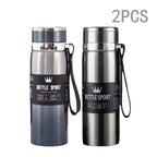 1000ml Stainless Steel Vacuum Flask – Insulated Thermal Water Bottle