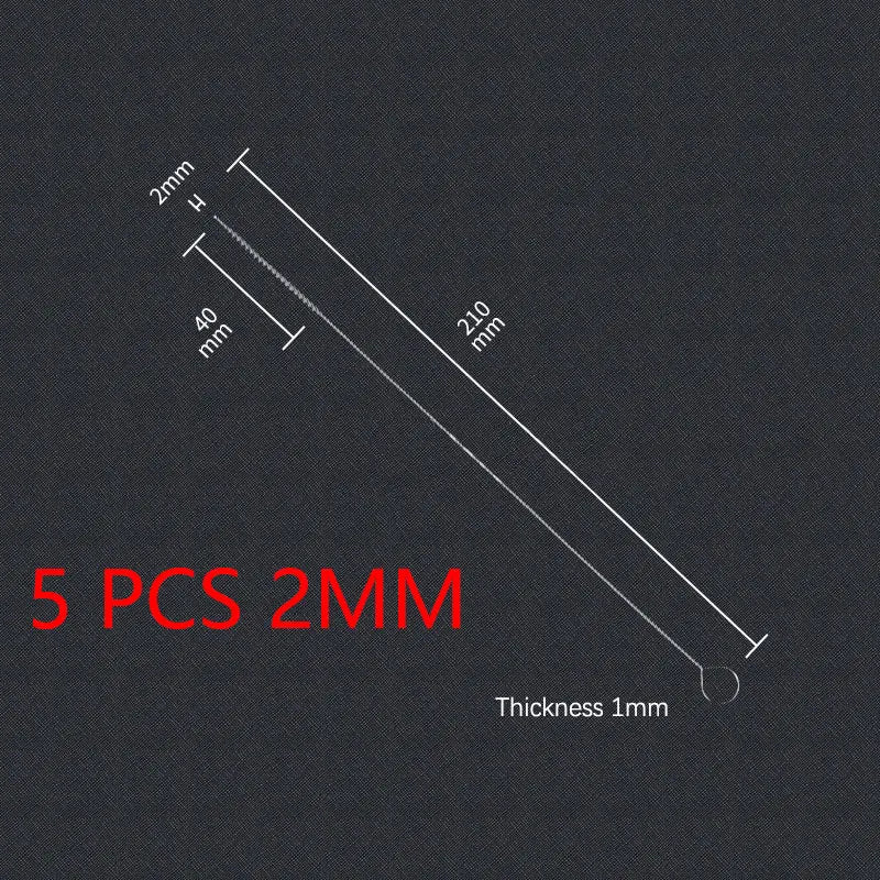 11-Piece Bottle Cleaning Brush Set – Reusable Nylon & Stainless Steel Tools