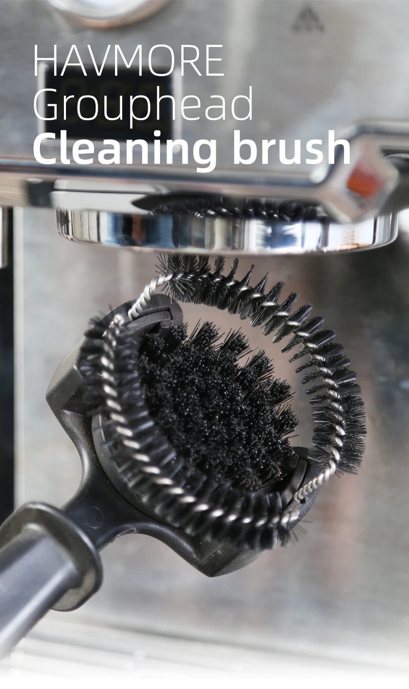 Removable Group Head Cleaning Brush.