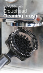 Removable Group Head Cleaning Brush.