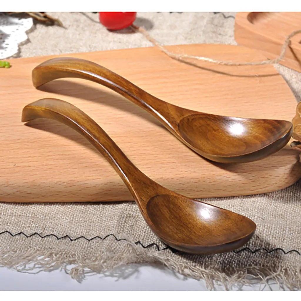 Natural Bamboo Spoon & Fork – Eco-Friendly Kitchen Utensils